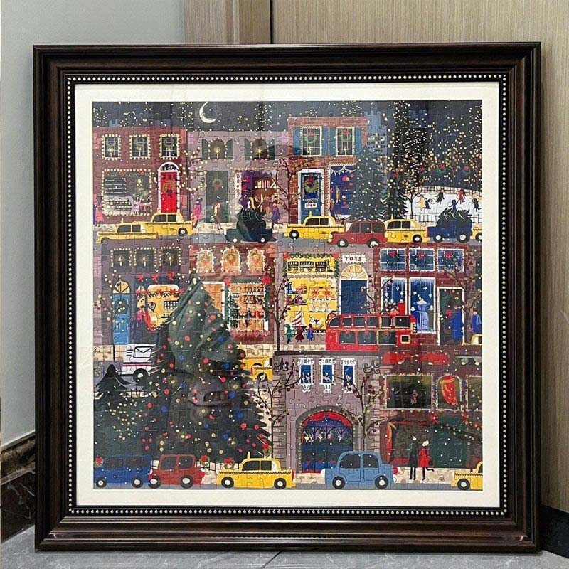 🌟Ramka na zdjęcia Vintage Square Jigsaw Puzzle (do powieszenia na ścianie)