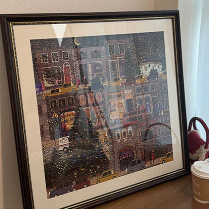 🌟Ramka na zdjęcia Vintage Square Jigsaw Puzzle (do powieszenia na ścianie)