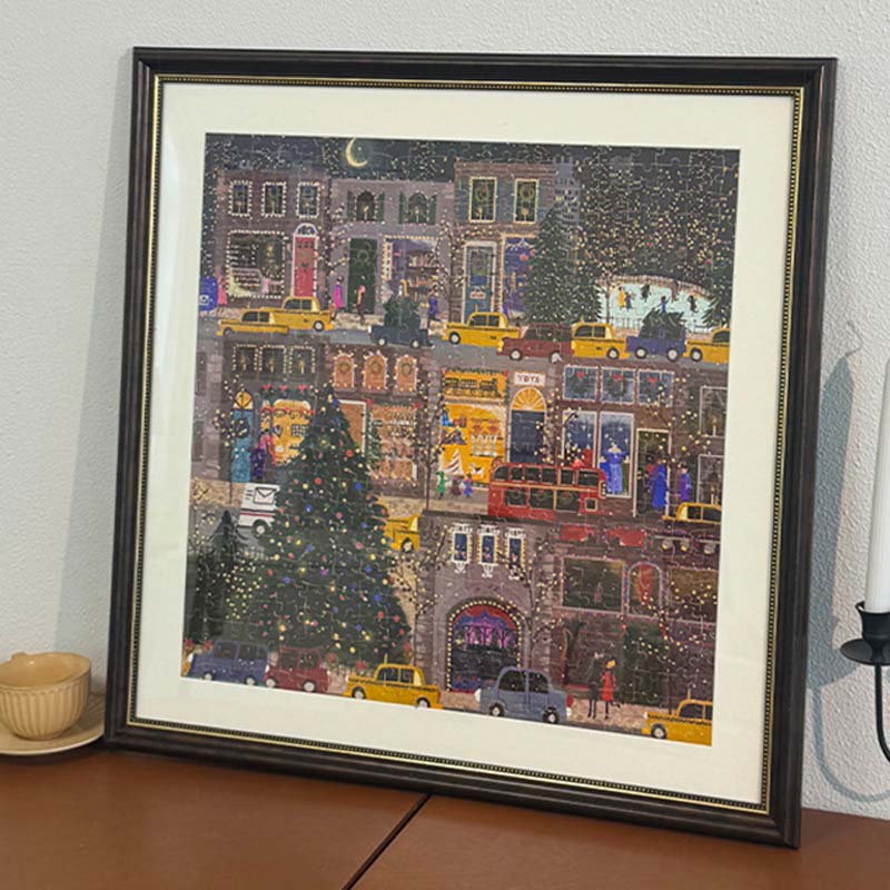 🌟Ramka na zdjęcia Vintage Square Jigsaw Puzzle (do powieszenia na ścianie)