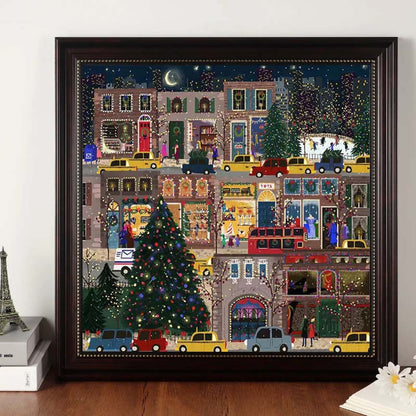 🌟Ramka na zdjęcia Vintage Square Jigsaw Puzzle (do powieszenia na ścianie)