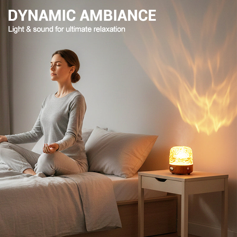 🔥Wielofunkcyjne oświetlenie otoczenia i głośnik Bluetooth