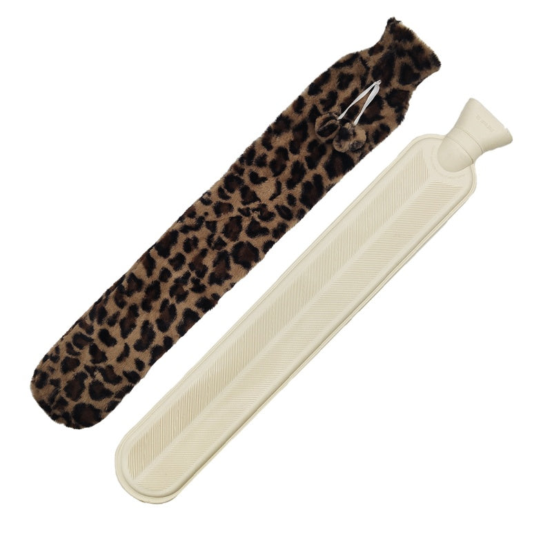 🌟Bardzo długa 2-litrowa butelka na gorącą wodę z izolacyjnym pokrowcem