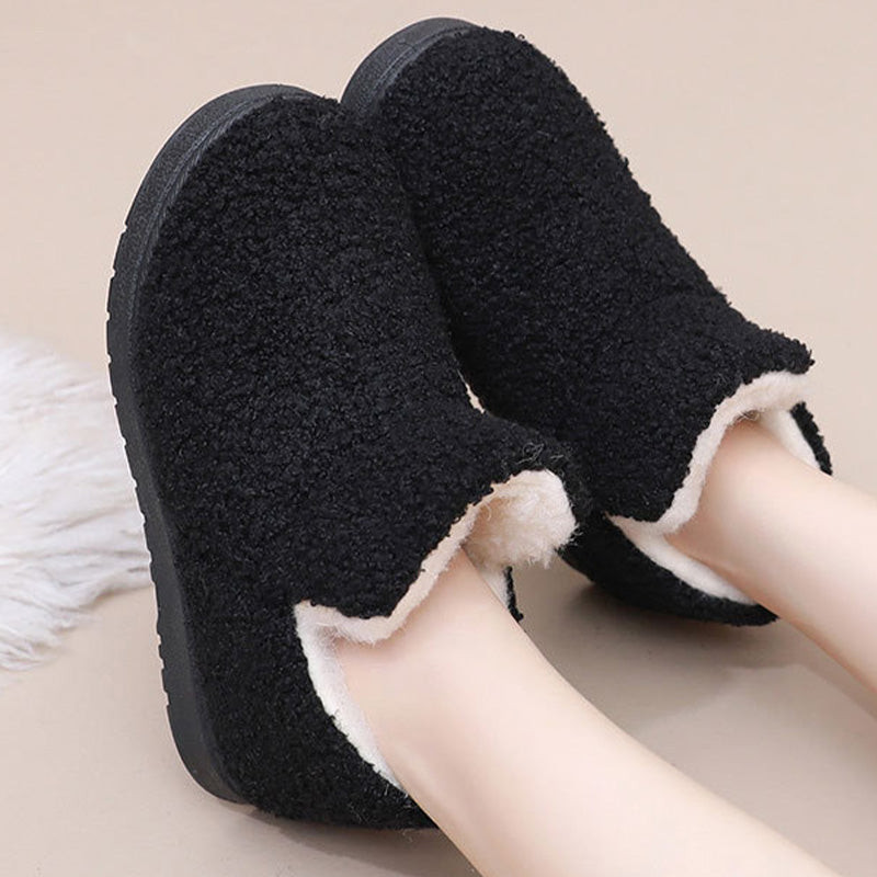 💥 Ciepłe, puszyste damskie botki wsuwane