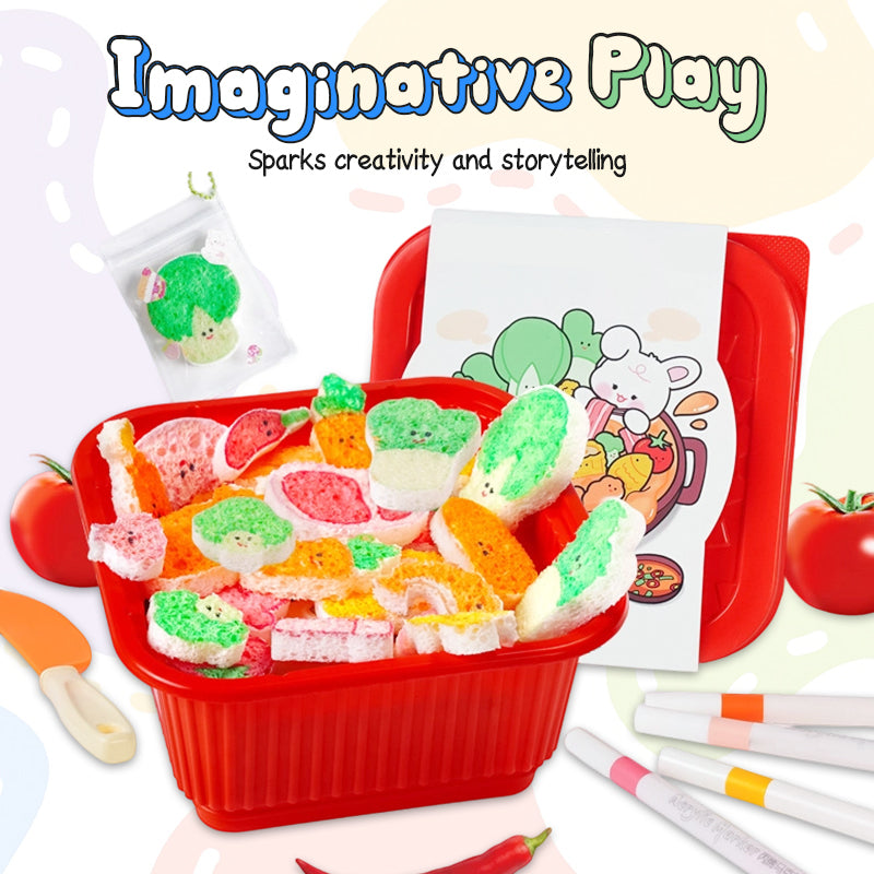 🌟Zestaw do samodzielnego wykonania zabawki Squishy z pianki