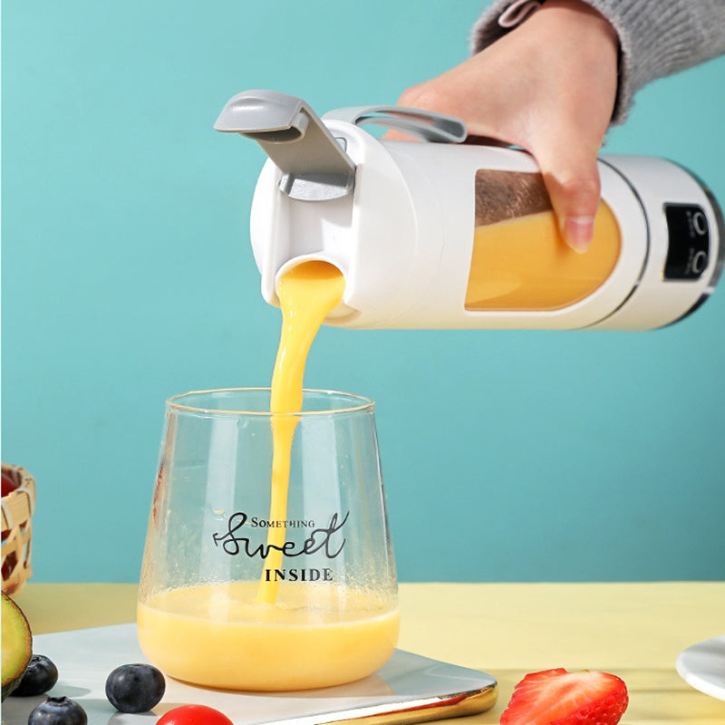 ⚡Ograniczona czasowo zniżka 50% ⏳PRZENOŚNA SOKOWIRÓWKA BEZPRZEWODOWA – ŚWIEŻE SOKI I KOKTAJLE W 30 SEKUND🍊