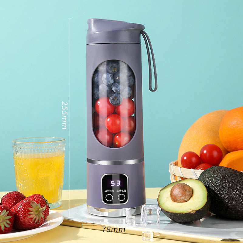 ⚡Ograniczona czasowo zniżka 50% ⏳PRZENOŚNA SOKOWIRÓWKA BEZPRZEWODOWA – ŚWIEŻE SOKI I KOKTAJLE W 30 SEKUND🍊