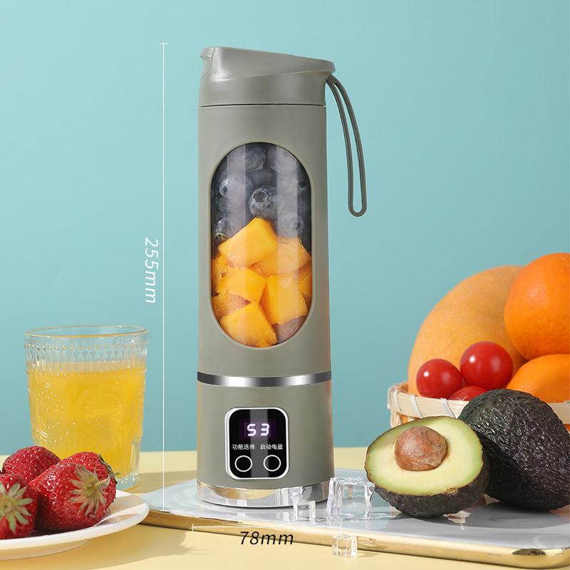 ⚡Ograniczona czasowo zniżka 50% ⏳PRZENOŚNA SOKOWIRÓWKA BEZPRZEWODOWA – ŚWIEŻE SOKI I KOKTAJLE W 30 SEKUND🍊