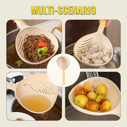 ⏳Ograniczona czasowo promocja 50%⏰ Łyżka do serwowania i odsączania 2 w 1 o dużej pojemności🍝🥄