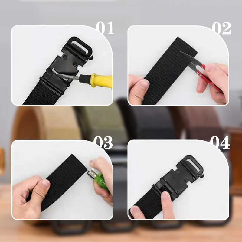 ✨Męski wytrzymały taktyczny pas nylonowy