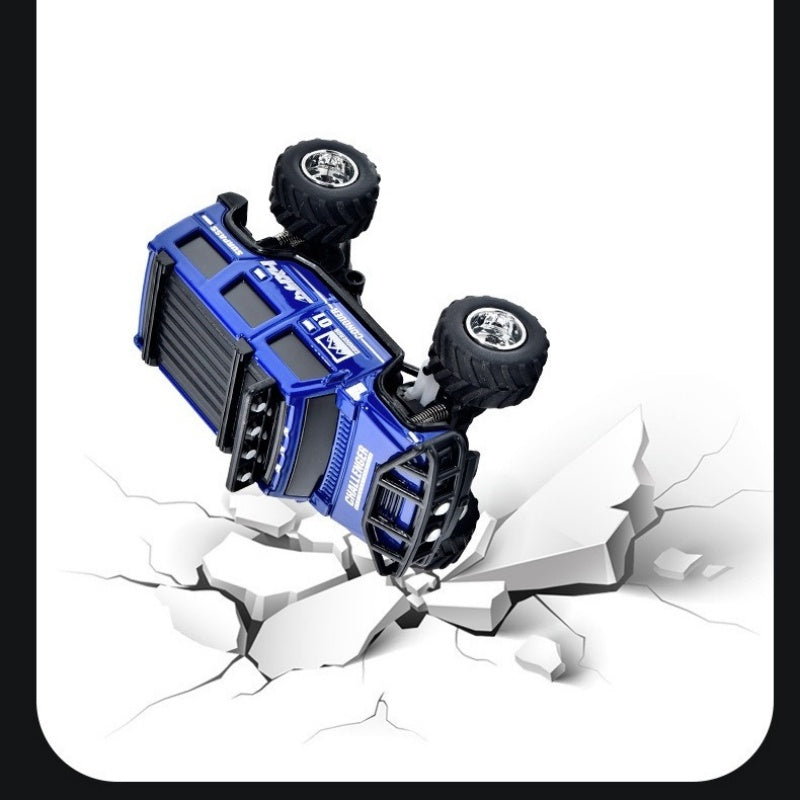 💥Miniaturowa zdalnie sterowana terenowa ciężarówka z oświetleniem