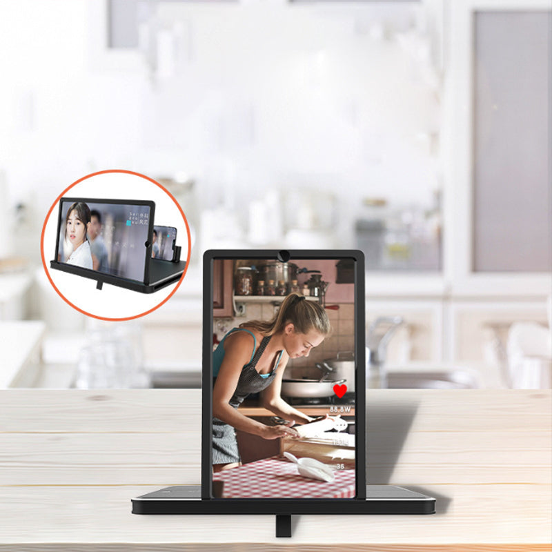 💥[Praktyczny prezent] Stojak na telefon z funkcją powiększania ekranu w stylu tabletu