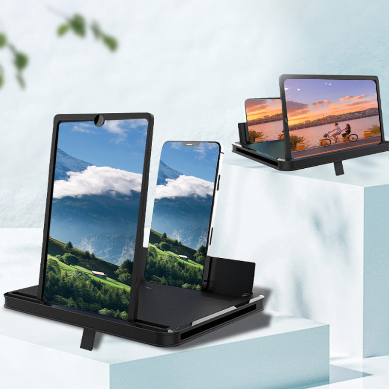 💥[Praktyczny prezent] Stojak na telefon z funkcją powiększania ekranu w stylu tabletu