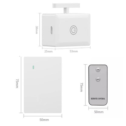 🌟Wyłącz system oświetlenia – podczerwień/częstotliwość radiowa