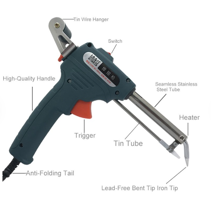 ⏰ 50% TANIEJ! 🔥 Ręczny Pistolet Lutowniczy – Szybkie i Precyzyjne Lutowanie Bez Wysiłku! 🛠️✨