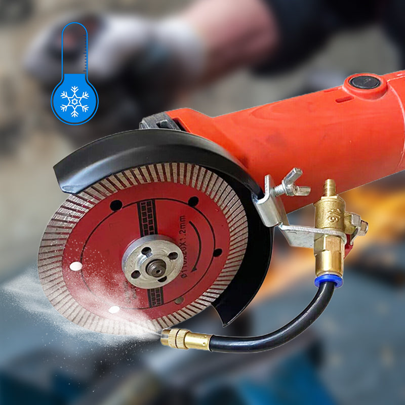 🔧 OGRANICZONA CZASOWO PROMOCJA: -50%! ✨ Zraszacz przeciwpyłowy do przecinarki – dwa tryby natrysku, elastyczny przewód aluminiowy, konstrukcja odporna na rdzę 💧