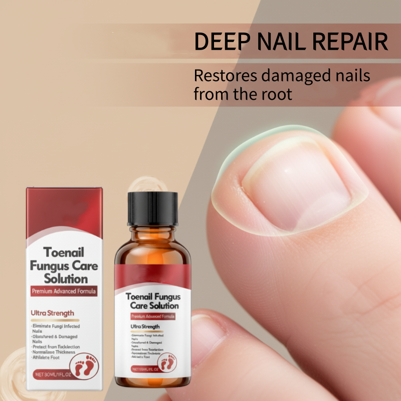 🔥Wielka wyprzedaż –50% taniej!🔥🖤Zobacz szybsze efekty🖤2 opakowania serum regenerującego do zniszczonych paznokci💅🏻