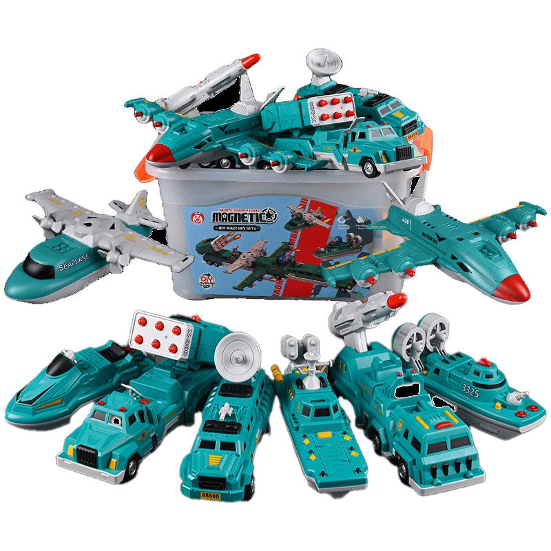 🌟Zabawki magnetyczne dla dzieci: samochody i roboty