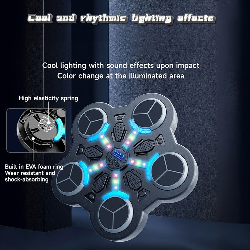 🥊🎶 50% zniżki + Szybka dostawa do domu! Dziecięcy trenażer bokserski z Bluetooth — Rozrywka i ćwiczenia w domu 🔥✨