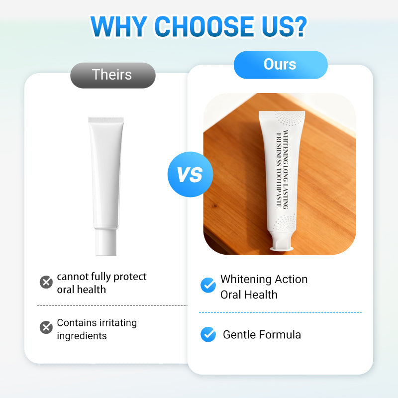 🦷Pasta do zębów zapewniająca długotrwałą świeżość i wybielanie