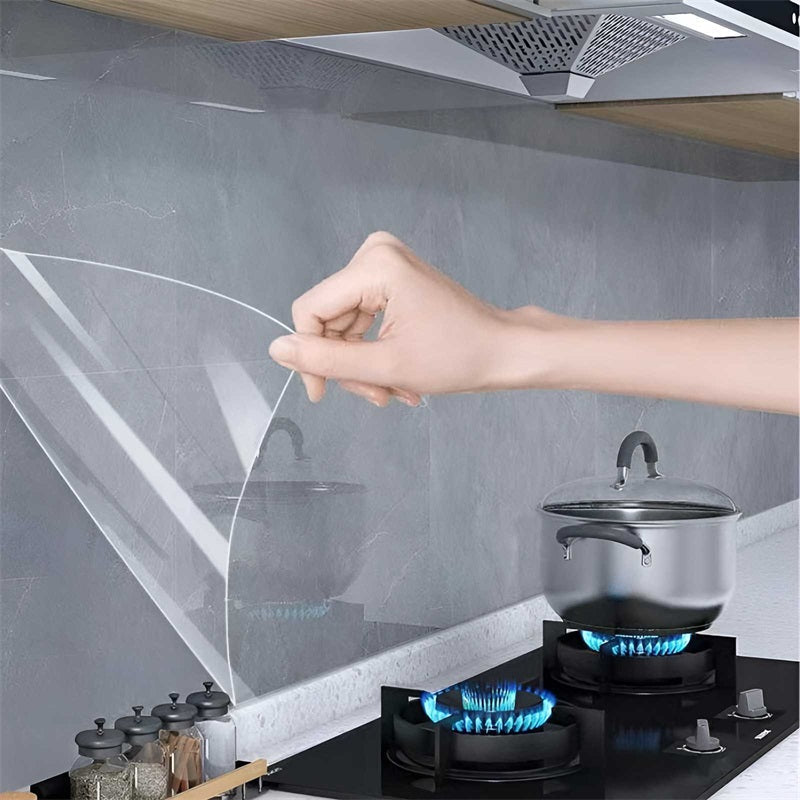 🌟Przezroczysta kuchnia Odporna na olej Naklejka