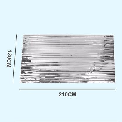 ✨ Srebrny dwustronny wodoodporny przenośny koc ratunkowy do użytku na zewnątrz — ciepło i bezpieczeństwo za połowę ceny! ✨