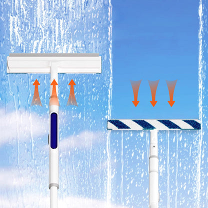 ✨ Dwustronny środek do czyszczenia szyb z rozpylaczem i teleskopową rączką – nie pozostawia smug, nie wymaga wielokrotnego rozpylania, bez wysiłku czyści każdą szklaną powierzchnię! ✨