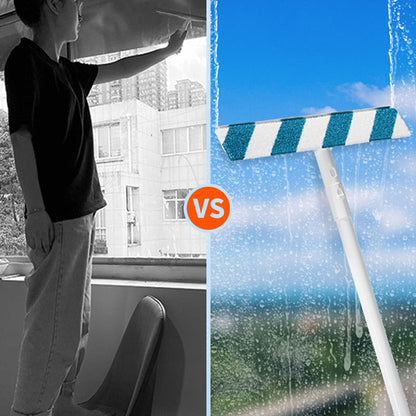 ✨ Dwustronny środek do czyszczenia szyb z rozpylaczem i teleskopową rączką – nie pozostawia smug, nie wymaga wielokrotnego rozpylania, bez wysiłku czyści każdą szklaną powierzchnię! ✨