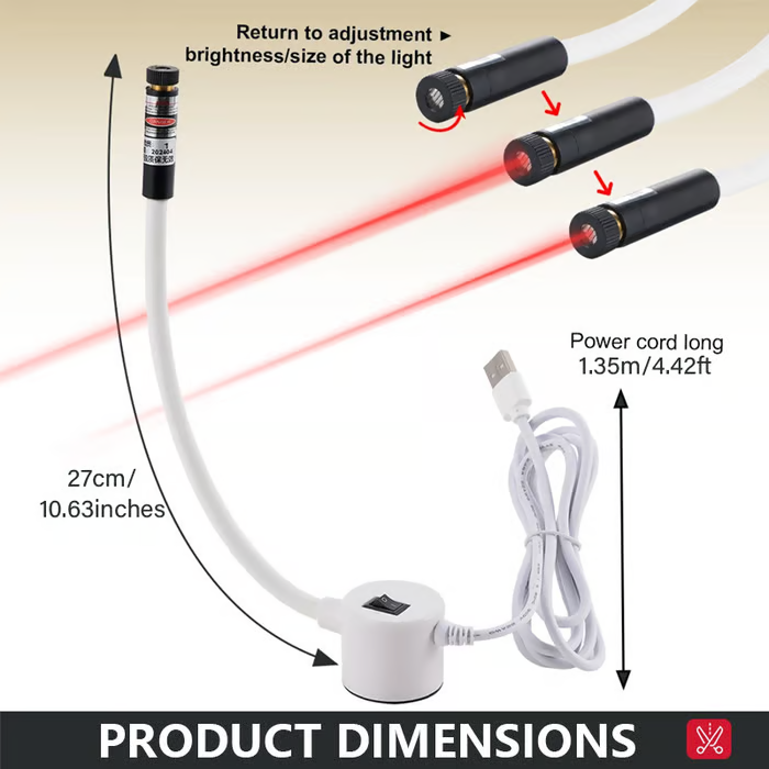 ✨ Laserkierownik do maszyny do szycia 2025 – Ultraprecyzyjne szycie bez oznaczeń! ✨