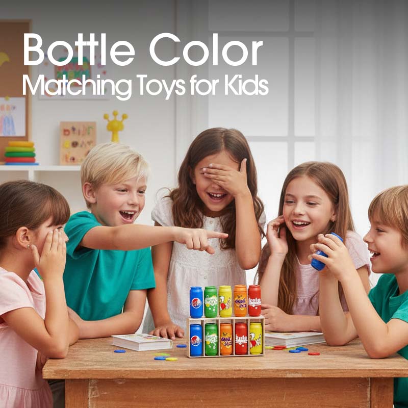 ✨ Rozwijaj umiejętności swojego dziecka dzięki zabawkom dopasowującym kolory — pozwól małym odkrywcom uczyć się poprzez zabawę! ✨