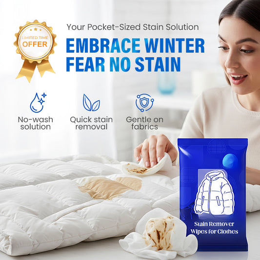 ✨ Chusteczki do usuwania plam z odzieży — szybkie i bezpieczne! Oferta za połowę ceny! 🧺