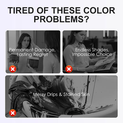 ✨ Natychmiastowa przemiana włosów — matowa farba do włosów na bazie wosku! ✨