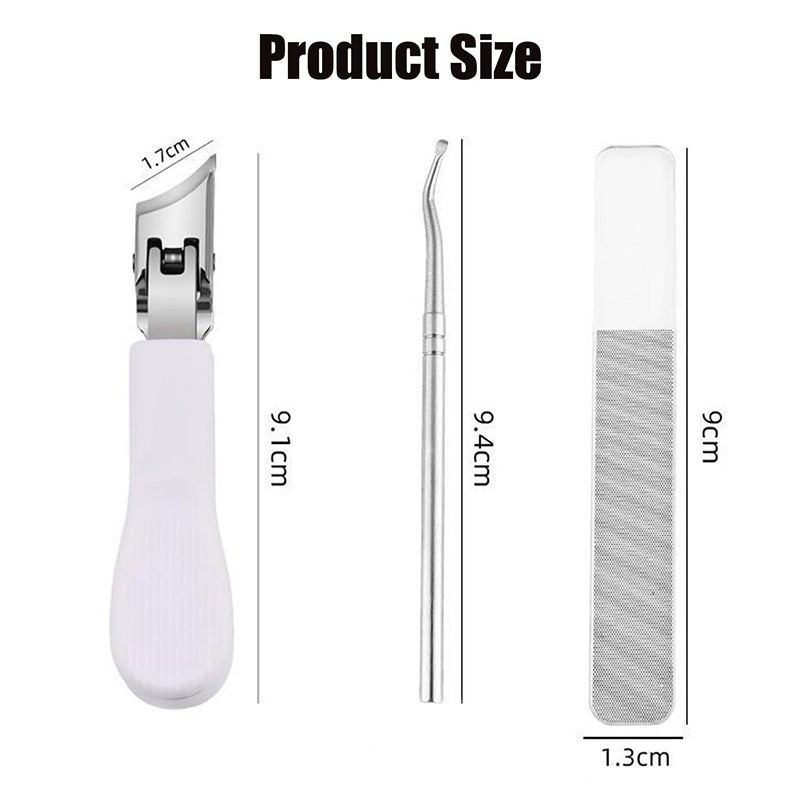 💐50% ZNIŻKI! Antypoślizgowe, ergonomiczne cążki do paznokci – wygodny uchwyt 🛠️💅【Wyjątkowa cena】
