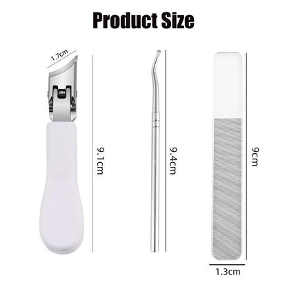 💐50% ZNIŻKI! Antypoślizgowe, ergonomiczne cążki do paznokci – wygodny uchwyt 🛠️💅【Wyjątkowa cena】
