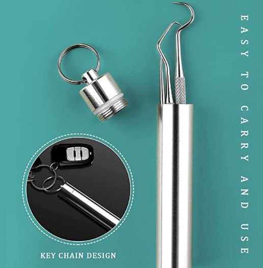 ✨ Zestaw szczoteczek do zębów ze stali nierdzewnej — higiena jamy ustnej i wszechstronność! ✨