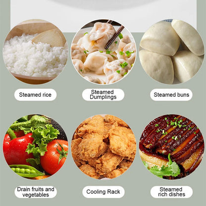 ✨ Koniec z problemami związanymi z niedopasowaniem rozmiarów koszyków do gotowania na parze — wiele rozmiarów pasujących do wszystkich rodzajów naczyń kuchennych! ✨