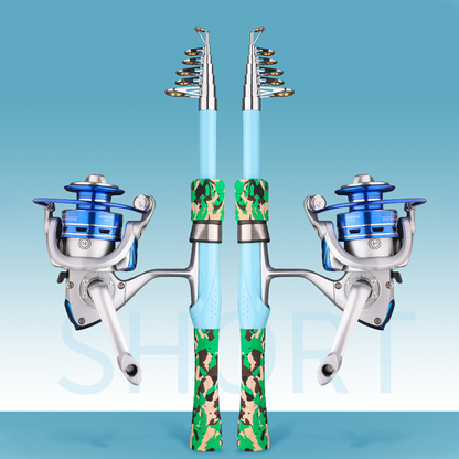 ✨ Pożegnaj się z nieporęcznymi, delikatnymi wędkami — poznaj teleskopową wędkę wykonaną z materiałów wysokowęglowych! ✨