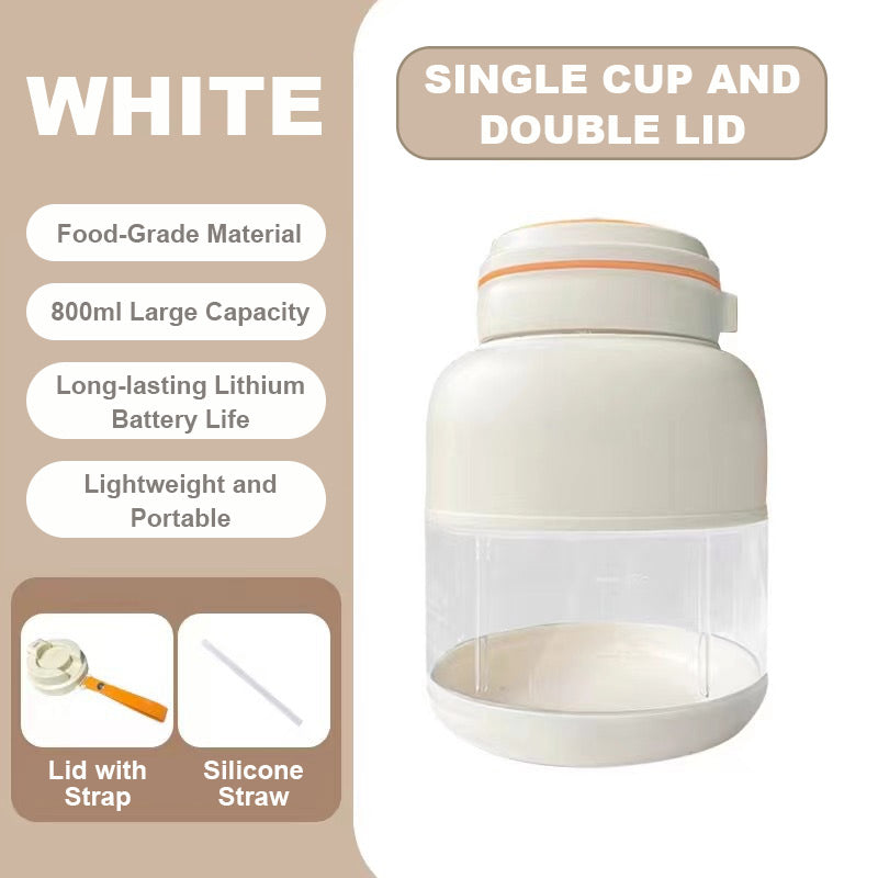 ✨ Sokowirówka 2 w 1 z kubkiem do bezpośredniego picia — przenośna, bezprzewodowa! ✨