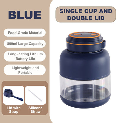 ✨ Sokowirówka 2 w 1 z kubkiem do bezpośredniego picia — przenośna, bezprzewodowa! ✨