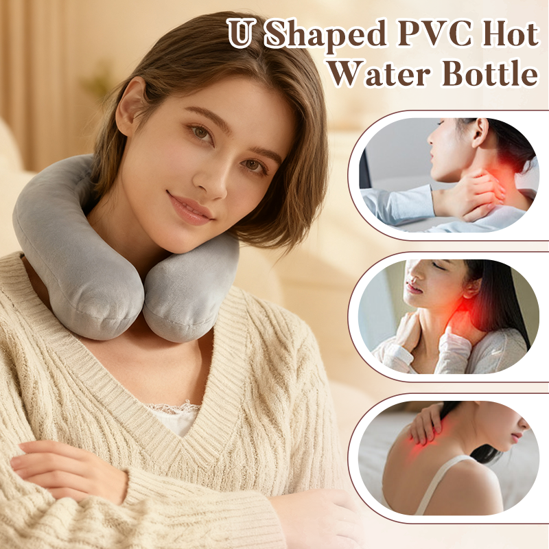U Shaped PVC Hot Water Bottle