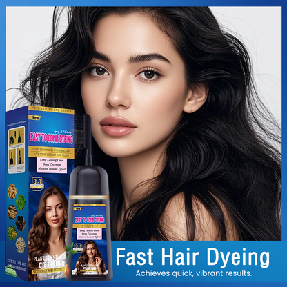 ✨ Farba do włosów 3 w 1 z grzebieniem — łatwa, szybka i delikatna, zapewnia komfortowe farbowanie włosów w domu! ✨