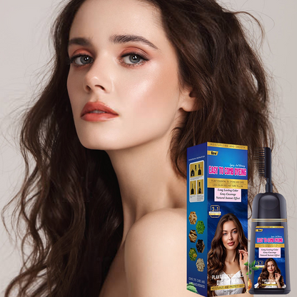 ✨ Farba do włosów 3 w 1 z grzebieniem — łatwa, szybka i delikatna, zapewnia komfortowe farbowanie włosów w domu! ✨