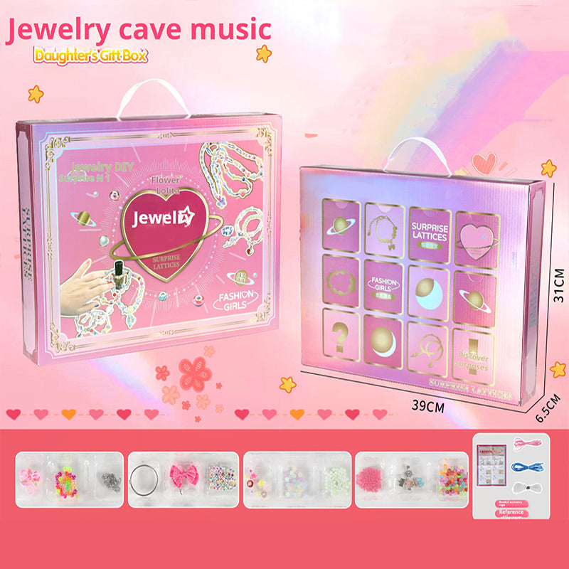 ✨ Zestaw do samodzielnego wykonania biżuterii z koralików — kreatywny i bezpieczny, idealny do rodzinnych zajęć! ✨