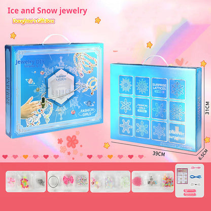 ✨ Zestaw do samodzielnego wykonania biżuterii z koralików — kreatywny i bezpieczny, idealny do rodzinnych zajęć! ✨