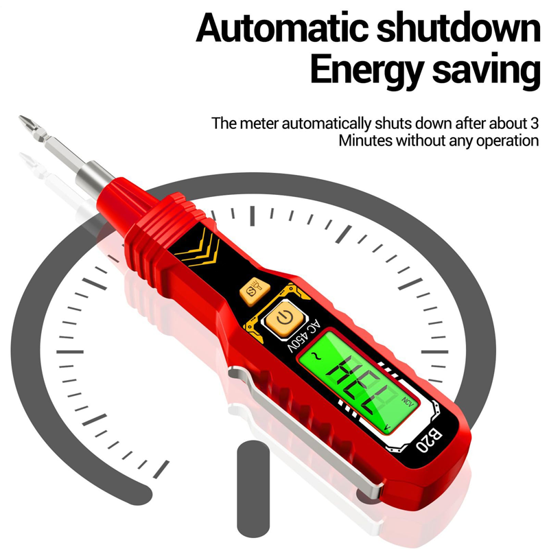 🔥Wielofunkcyjny śrubokręt, bezdotykowy woltomierz LCD kijelzővel🛠️