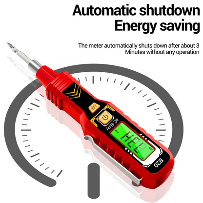 🔥Wielofunkcyjny śrubokręt, bezdotykowy woltomierz LCD kijelzővel🛠️