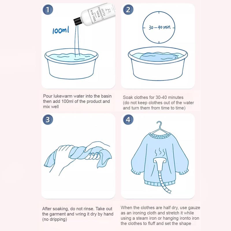 ✨ Odnawiacz puszystości wełny i kaszmiru — bez wysiłku przywróć objętość i rozmiar swoim ulubionym ubraniom! ✨