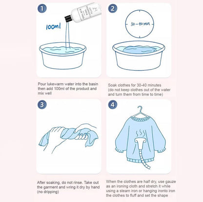 ✨ Odnawiacz puszystości wełny i kaszmiru — bez wysiłku przywróć objętość i rozmiar swoim ulubionym ubraniom! ✨