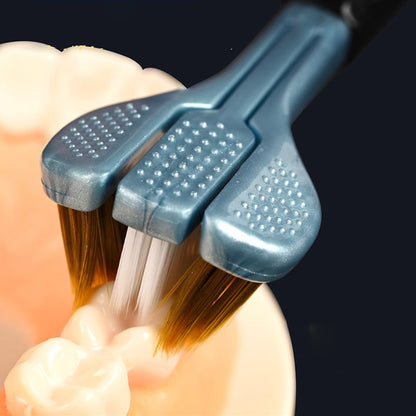 ✨ Trójstronna szczoteczka do zębów – szybsze i głębsze czyszczenie, które chroni zdrowie zębów i kości szczęki! ✨