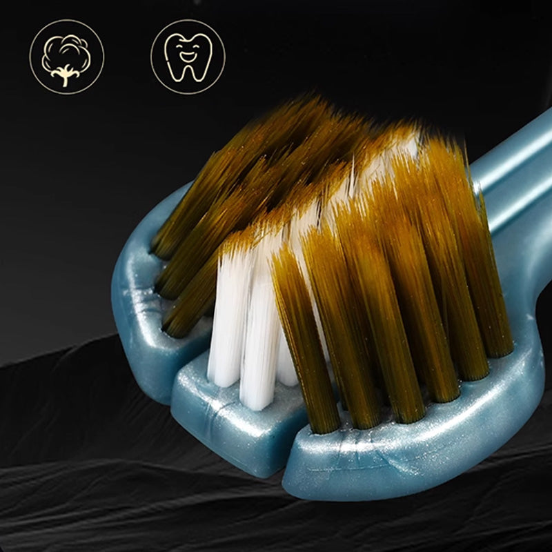 ✨ Trójstronna szczoteczka do zębów – szybsze i głębsze czyszczenie, które chroni zdrowie zębów i kości szczęki! ✨