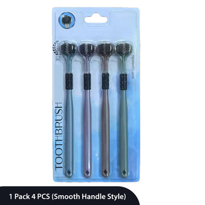 ✨ Trójstronna szczoteczka do zębów – szybsze i głębsze czyszczenie, które chroni zdrowie zębów i kości szczęki! ✨